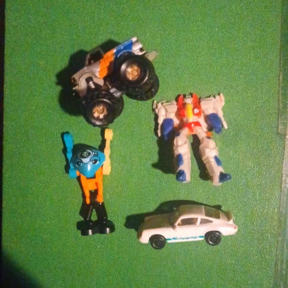 4 action packed micro miniatures